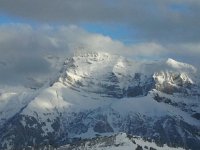 2014-01-17 15.57.35  La Haute Cime wreathed in clouds